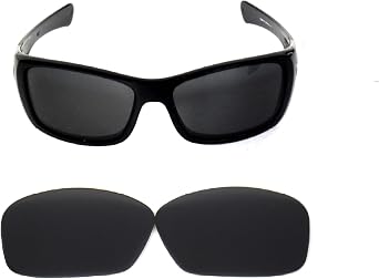 GALAXYLENSE Galaxy Replacement Lenses For Oakley Hijinx Sunglasses Polarized Black