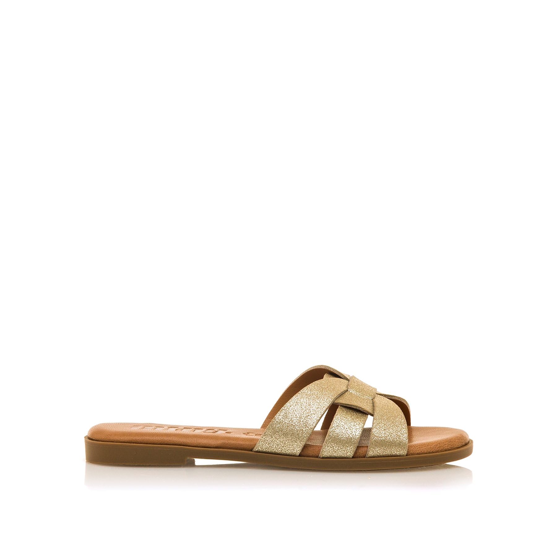 MTNG Women's Flat Sandals Maria 59580, gold, 8.5 UK
