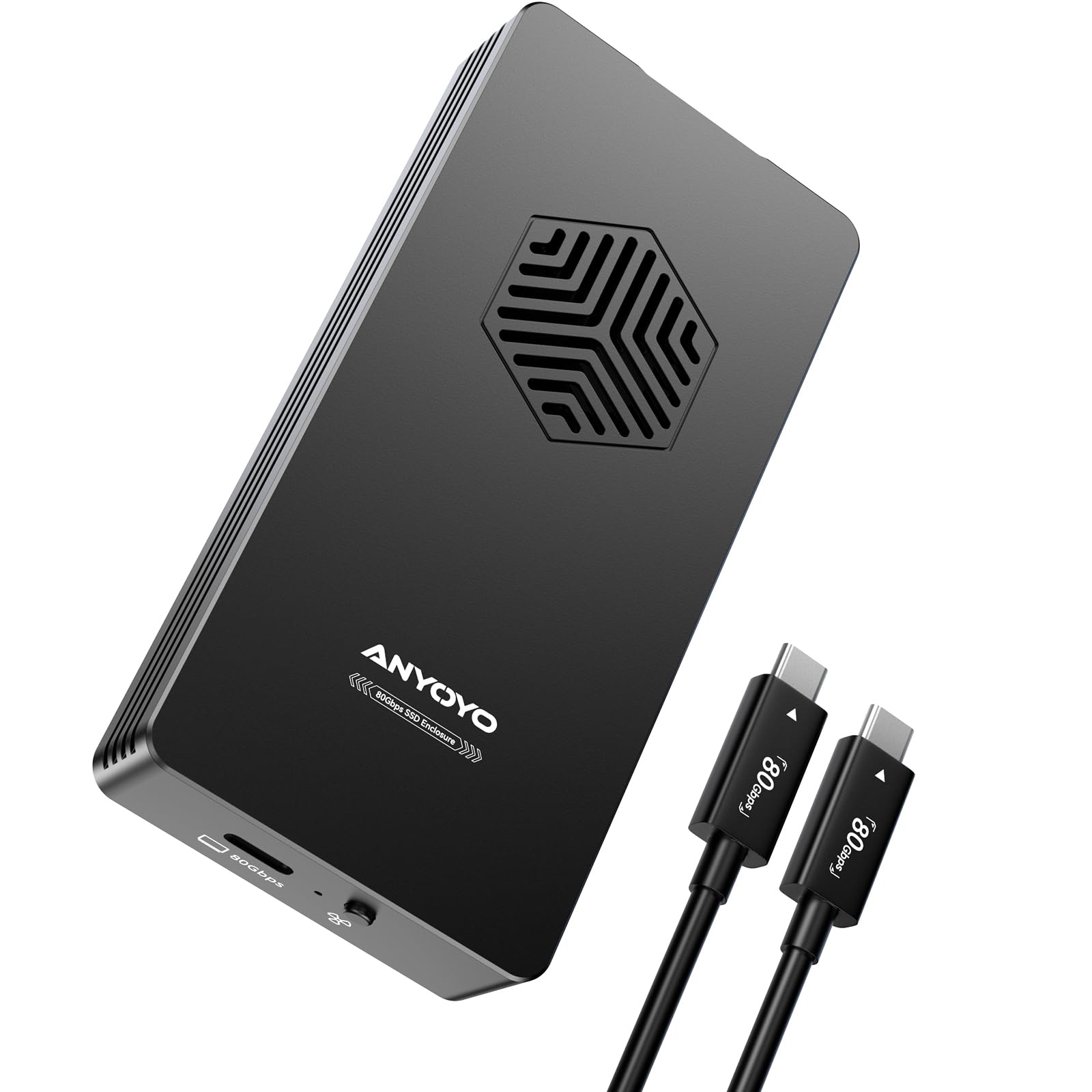 Amazon.co.jp: ANYOYO 80Gbps M.2 NVMe SSD エンクロージャー（冷却
