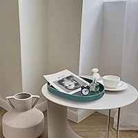 Vista 62 de MAONAME Bandeja de servir azul real con asas, bandeja decorativa rectangular, bandejas modernas para mesa de café, bandejas otomanas de plástico