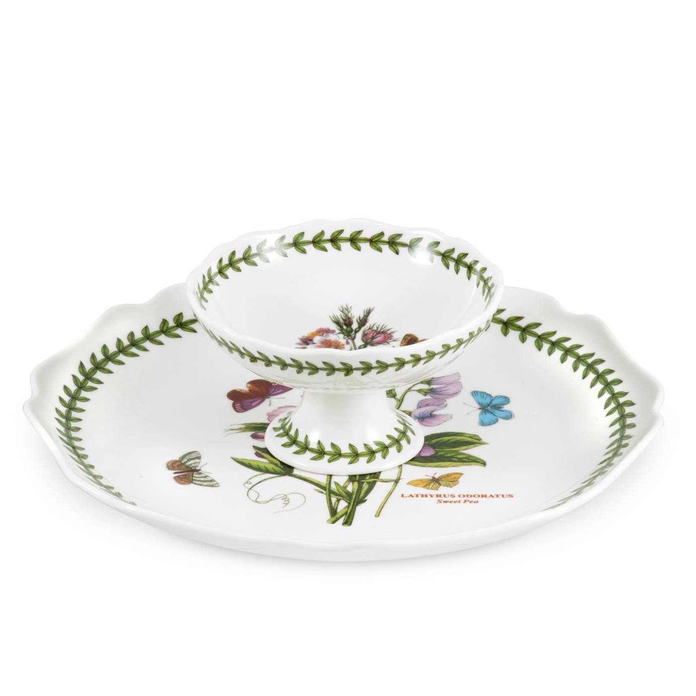 Portmeirion Botanic Garden Chip & Dip Set - 11
