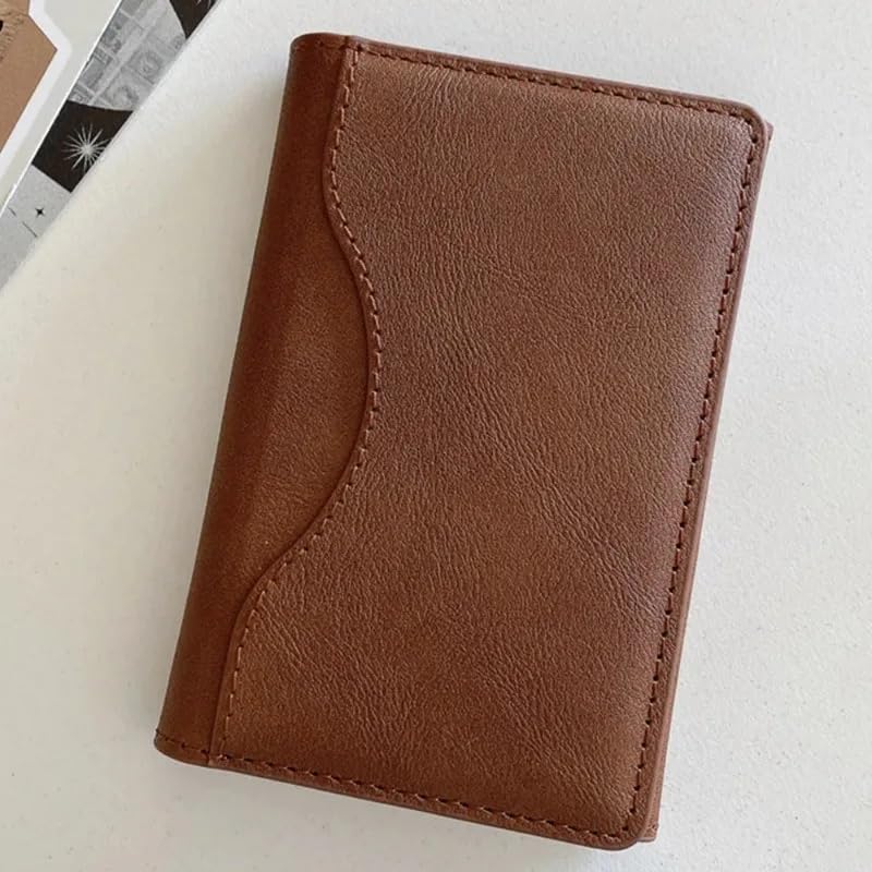 ClickCase Tri-Fold MagSafe Wallet, Brown - Image 5