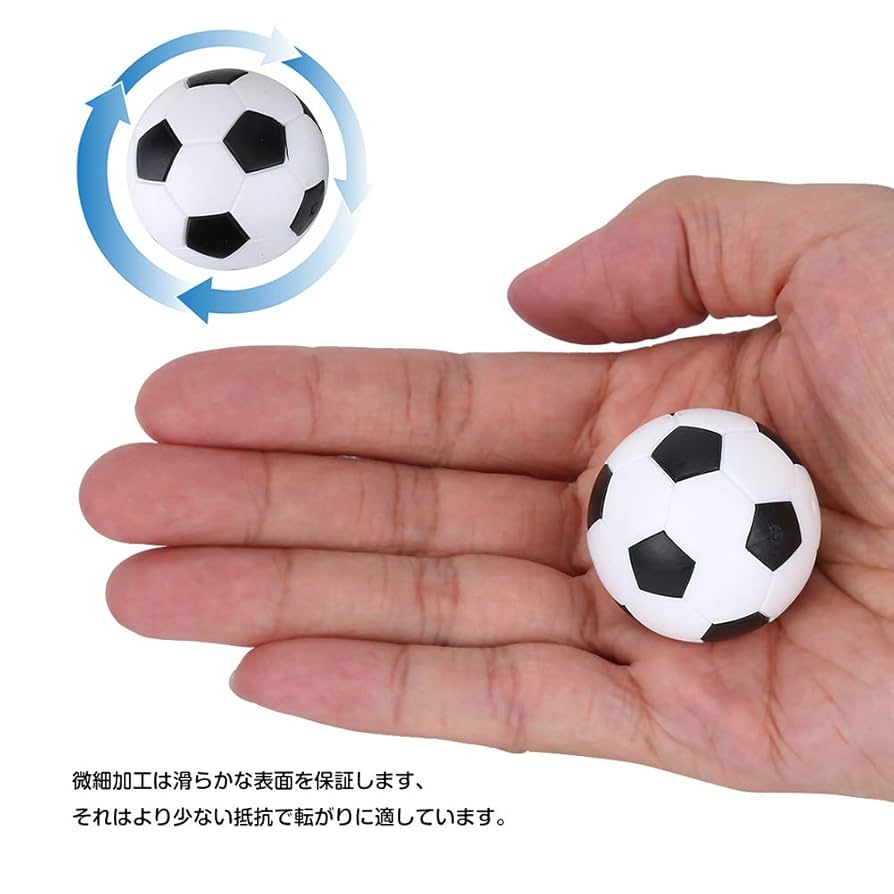 Amazon | 12個入り 卓上サッカーボール 耐久 長時間使用
