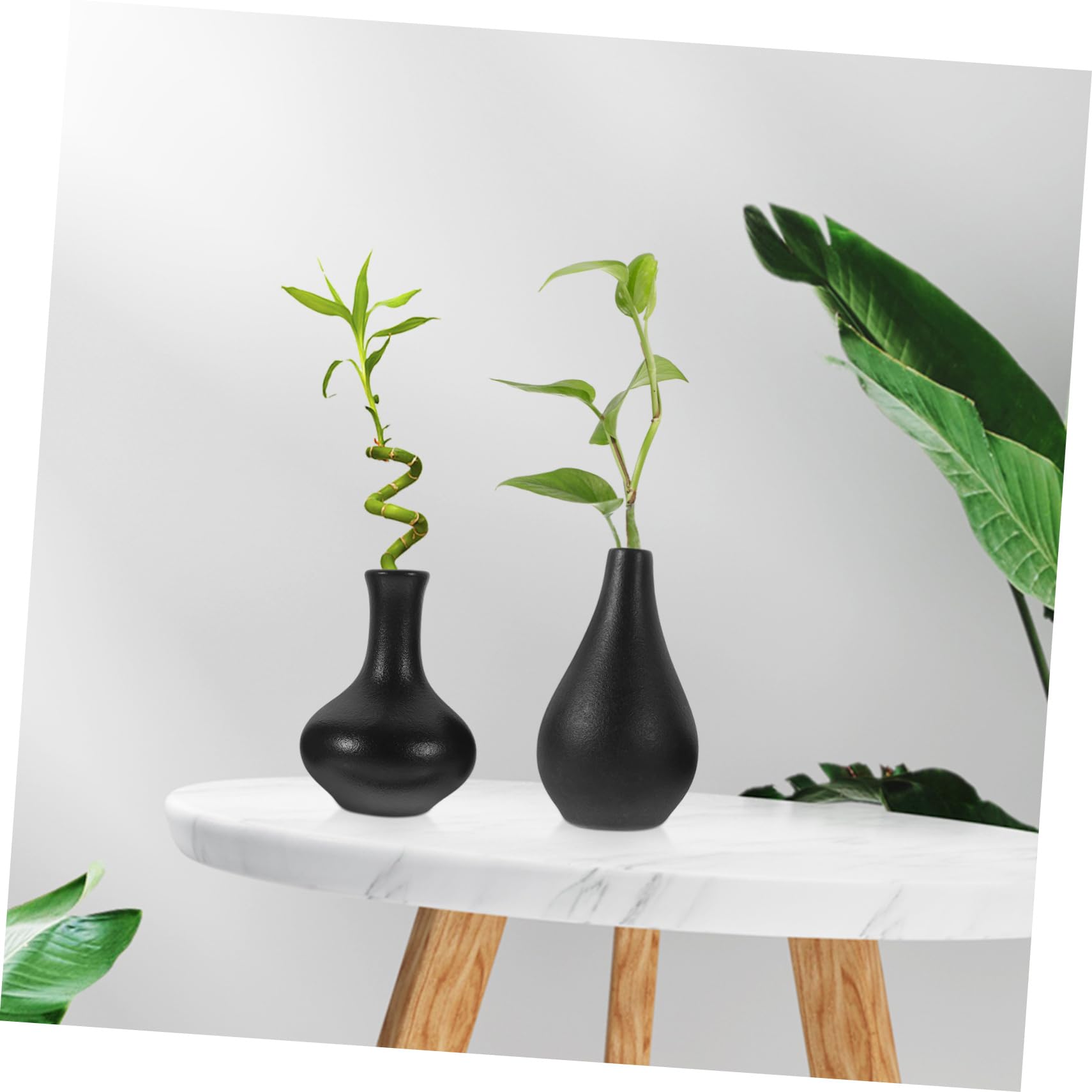 5kawałki Sztuk Ceramicznych Mini Wazonów Do Kwiatów Zen Styl Eleganckie Dekoracje Do Wnętrz Praktyczne i Estetyczne Akcesoria Kwiatów