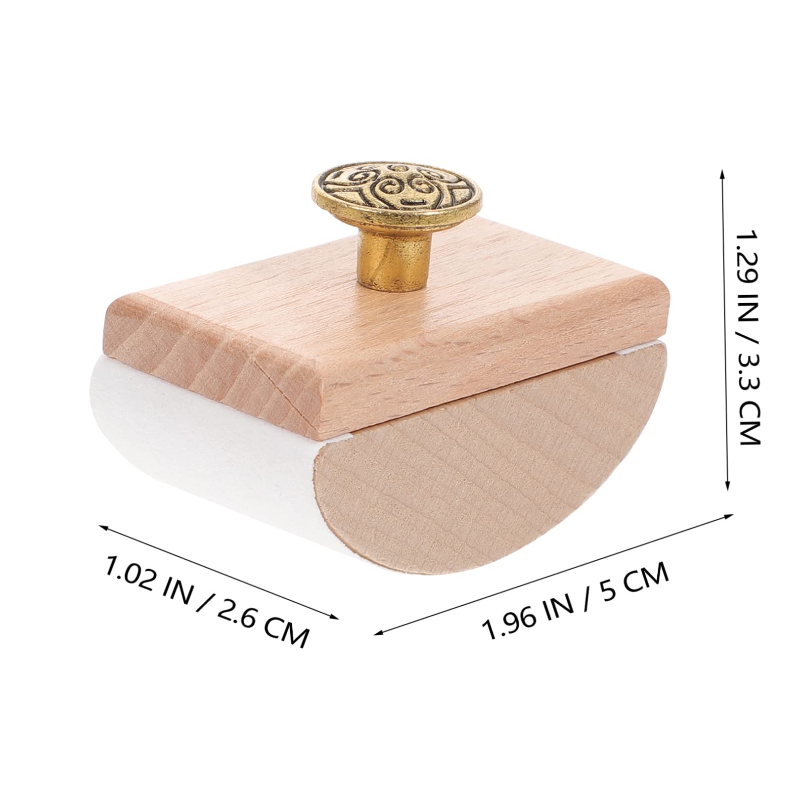 LALAFINA Rocker Blotter in Legno per Inchiostro ad Asciugatura Rapida, Sottobicchiere a Dondolo per Calligrafia e Scrittura, Cancelleria per Studenti e Ufficio, Supporto Assorbente