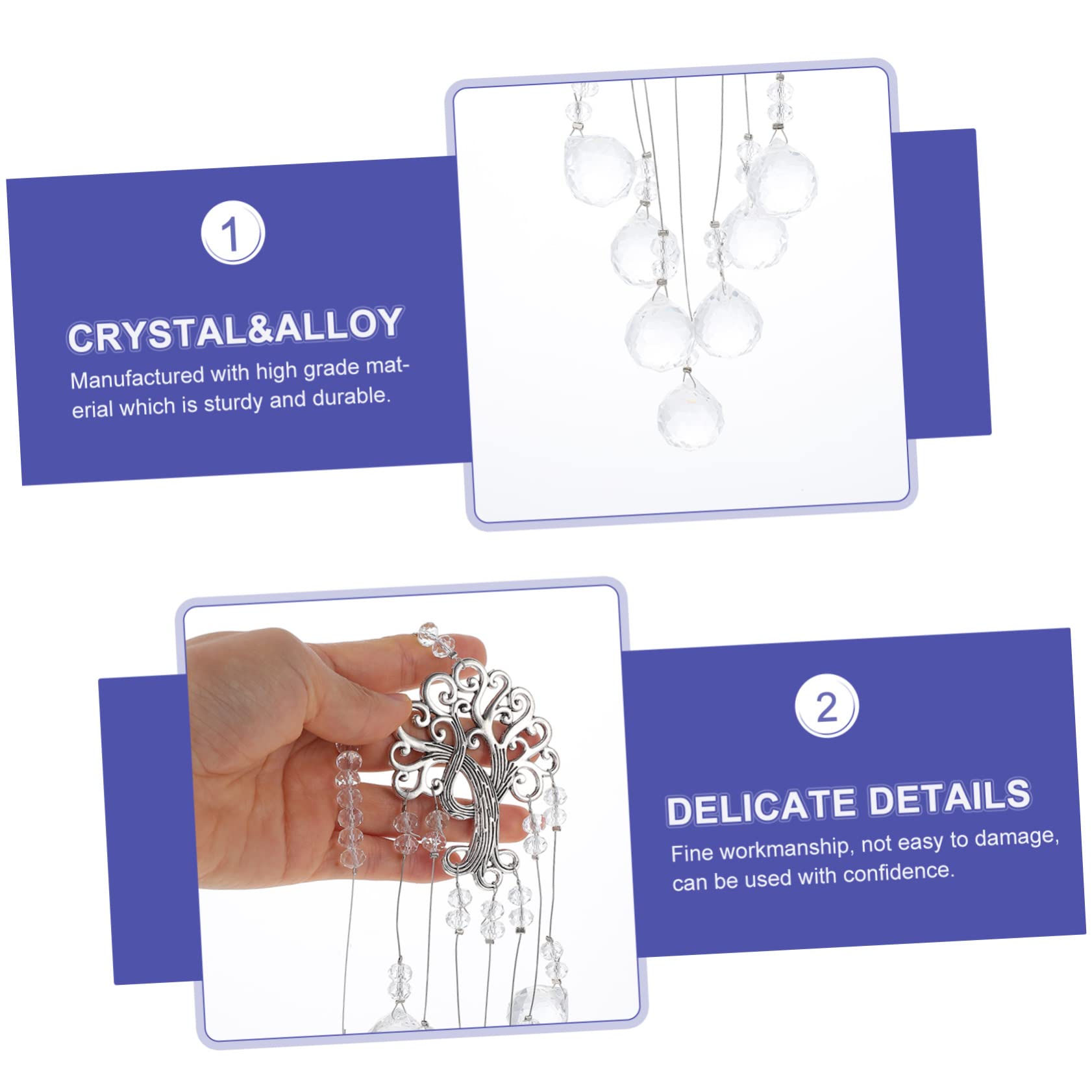 Mikikit 3stücke Wasserfall Crystal Hochzeitsanhänger Kreative Hängende Deko Für Festliche Anlässe Für Hochzeiten Weihnachten Und Stilvolle Wohnraumgestaltung