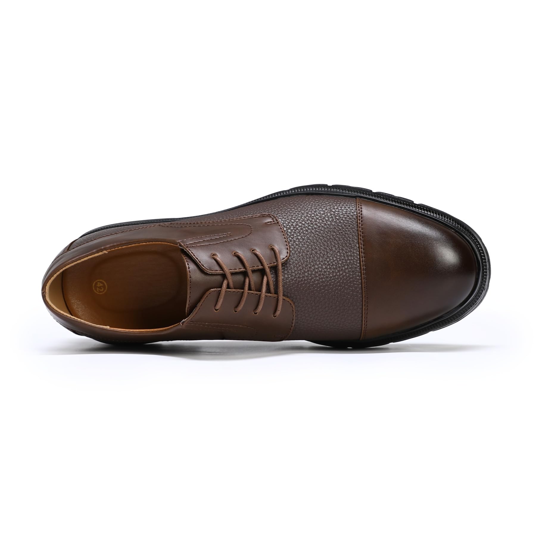 Allthemen Derby Uomo Casual Business Scarpe Eleganti Basse Stringate Oxford da Abito Sposa Comode