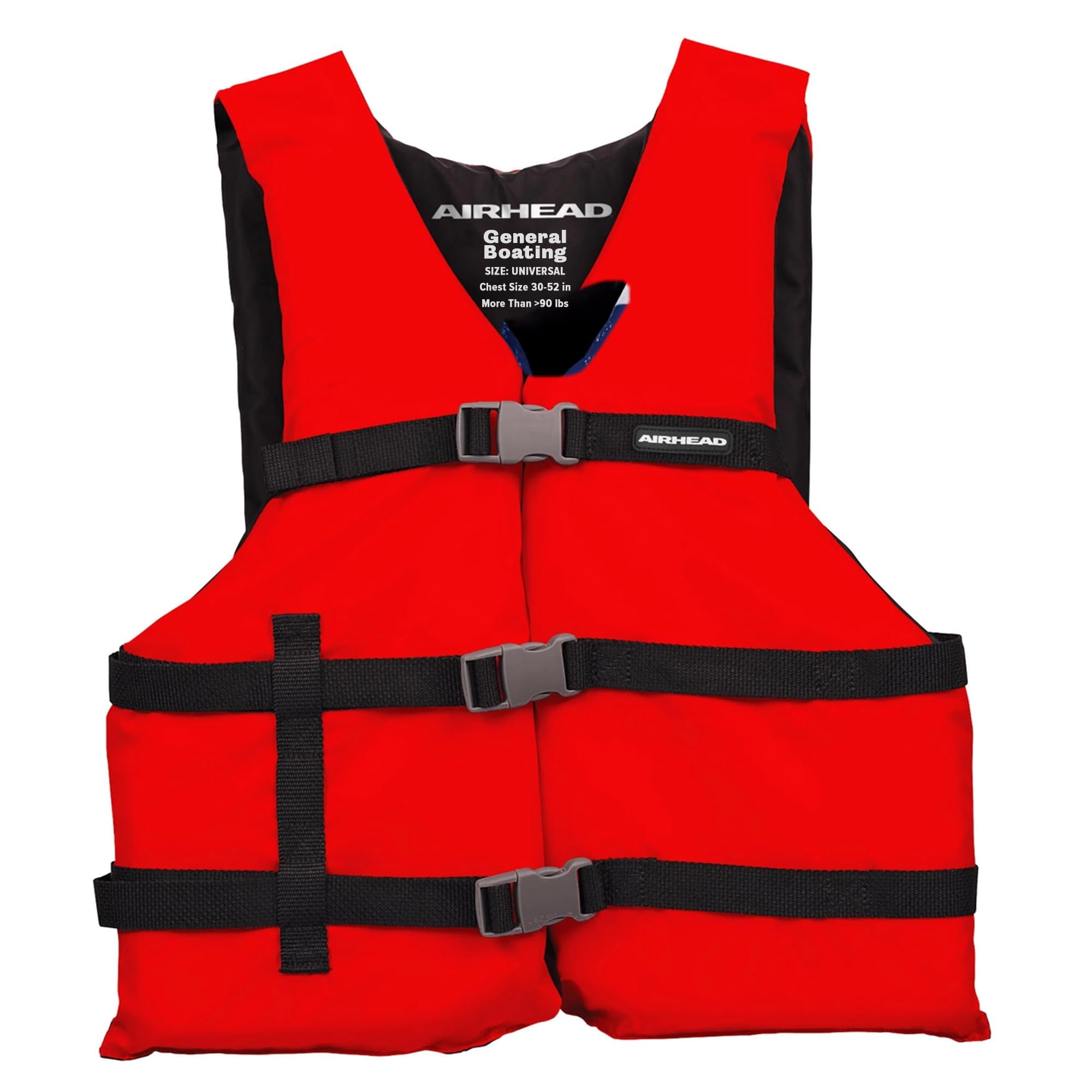 AIRHEAD General Purpose Life Jacket for Adults & Kids - US Coast Guard Approved Life Vest for Men, Women, Youth, Child & Infant, Boating Safety PFD for Fishing & Swimming
