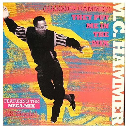 MC Hammer - (Hammer Hammer) They Put Me In The Mix - Capitol Records - 060-20 4426 6