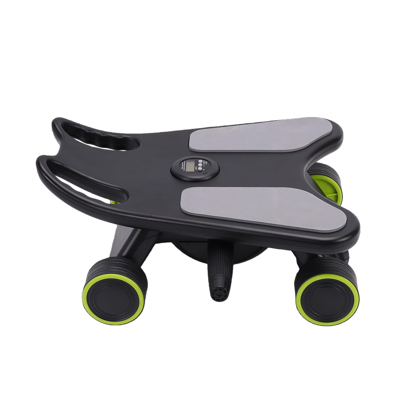 Ab Wheel Roller mit Ellenbogenstütze, Robuster 4-Rad-Kerntrainer für Heim-Fitness-Fitness, 1 Einheit