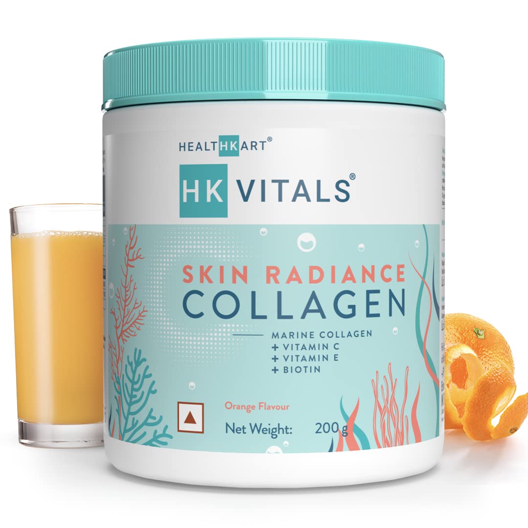 Buy HealthKart HK Vitals Skin Radiance Collagen Powder, Marine Collagen