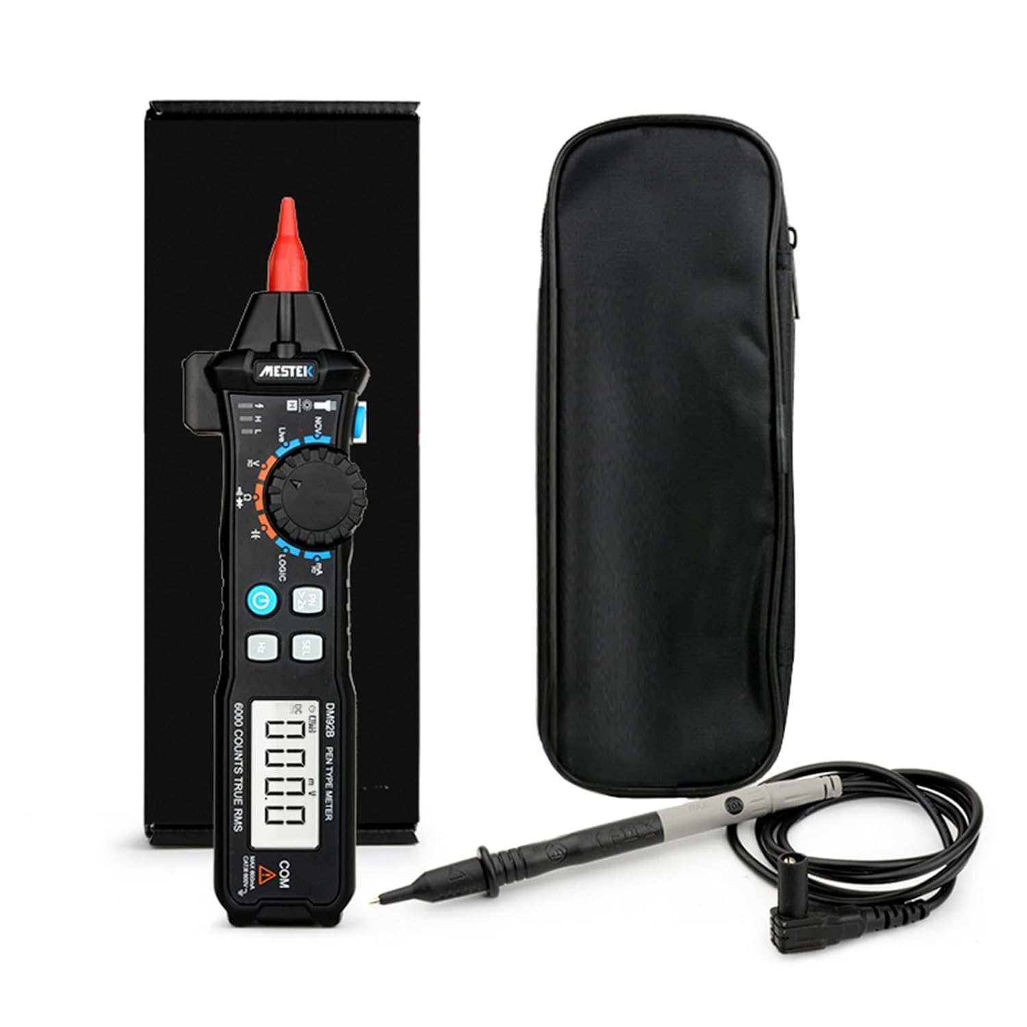 Digital Multimeter 6000 Counts Pocket Pen Style Auto Range/Smart Multimeter NCV Detection DC/AC Voltage Multimeters