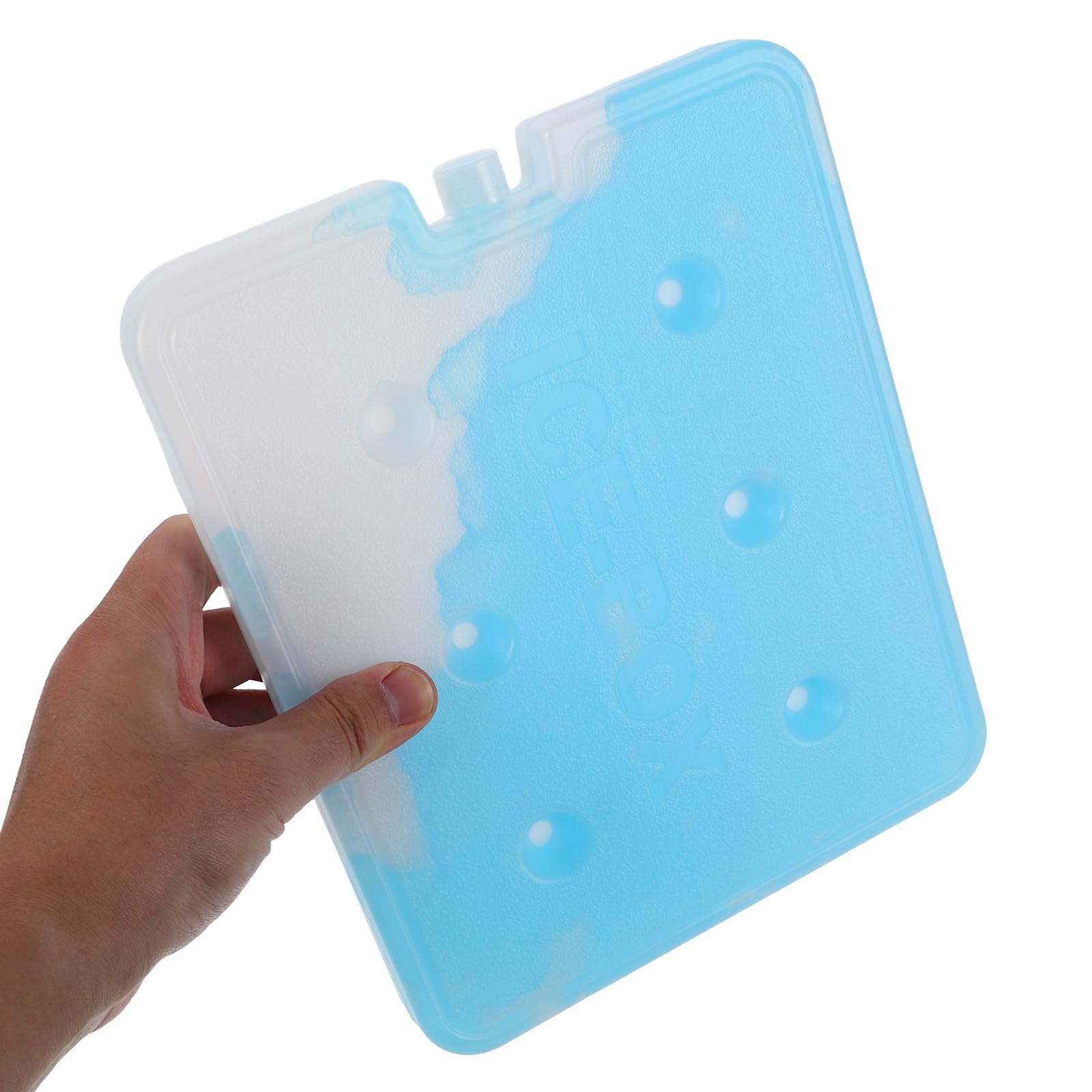 Ciieeo 2 Pièces Poche de Glace Bleue Réutilisable 900ml, Grosse Capacité