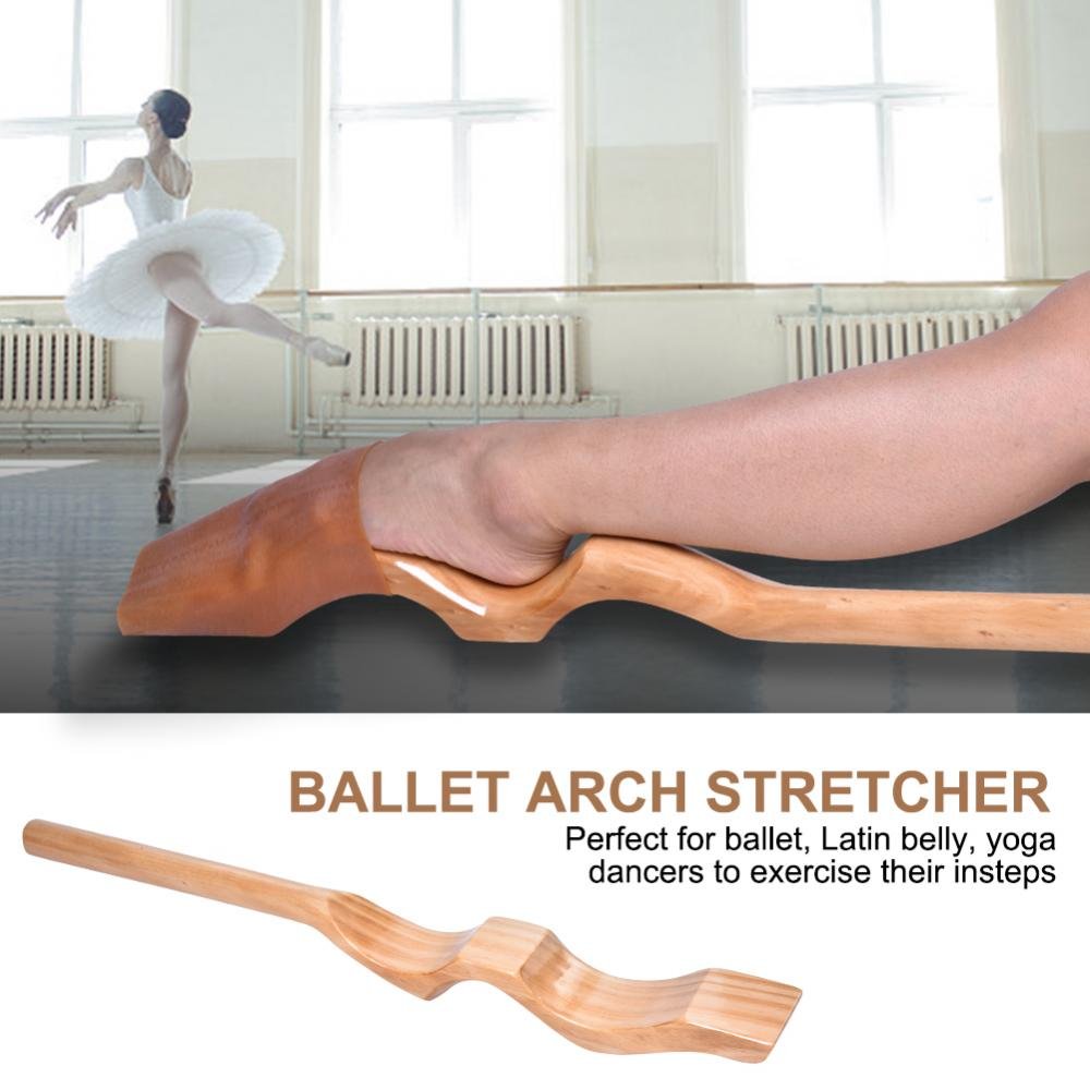 Dioche Ballett fuß Stretcher,strapazierfähiger Ballettschuh aus Kiefernholz, abnehmbare Ballett-Trainingshilfe, geeignet für Ballett, Gymnastik, geeignet für 30-45 (EU-Größe)