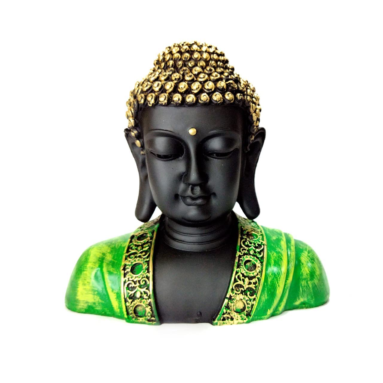 Buy DCONCEPT MALL Resin Buddha Half Face Statue I Decorative Buddha