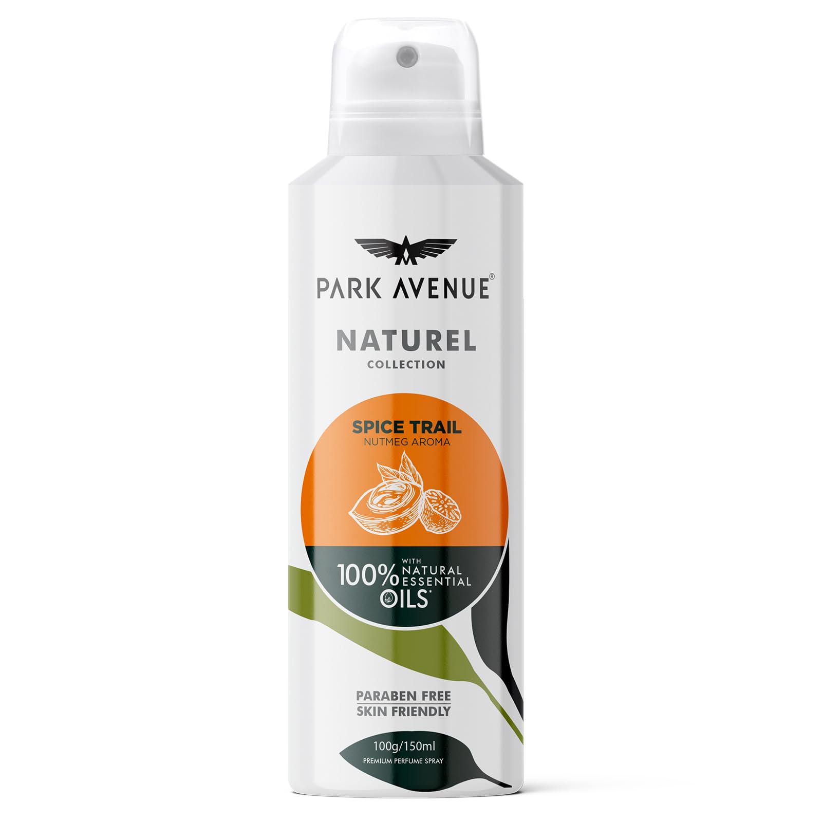 Park Avenue Spice Trail Deodorant for men | Natural Organic Premium Perfumes, 150ml | Contains 100% Natural Essential Oils
