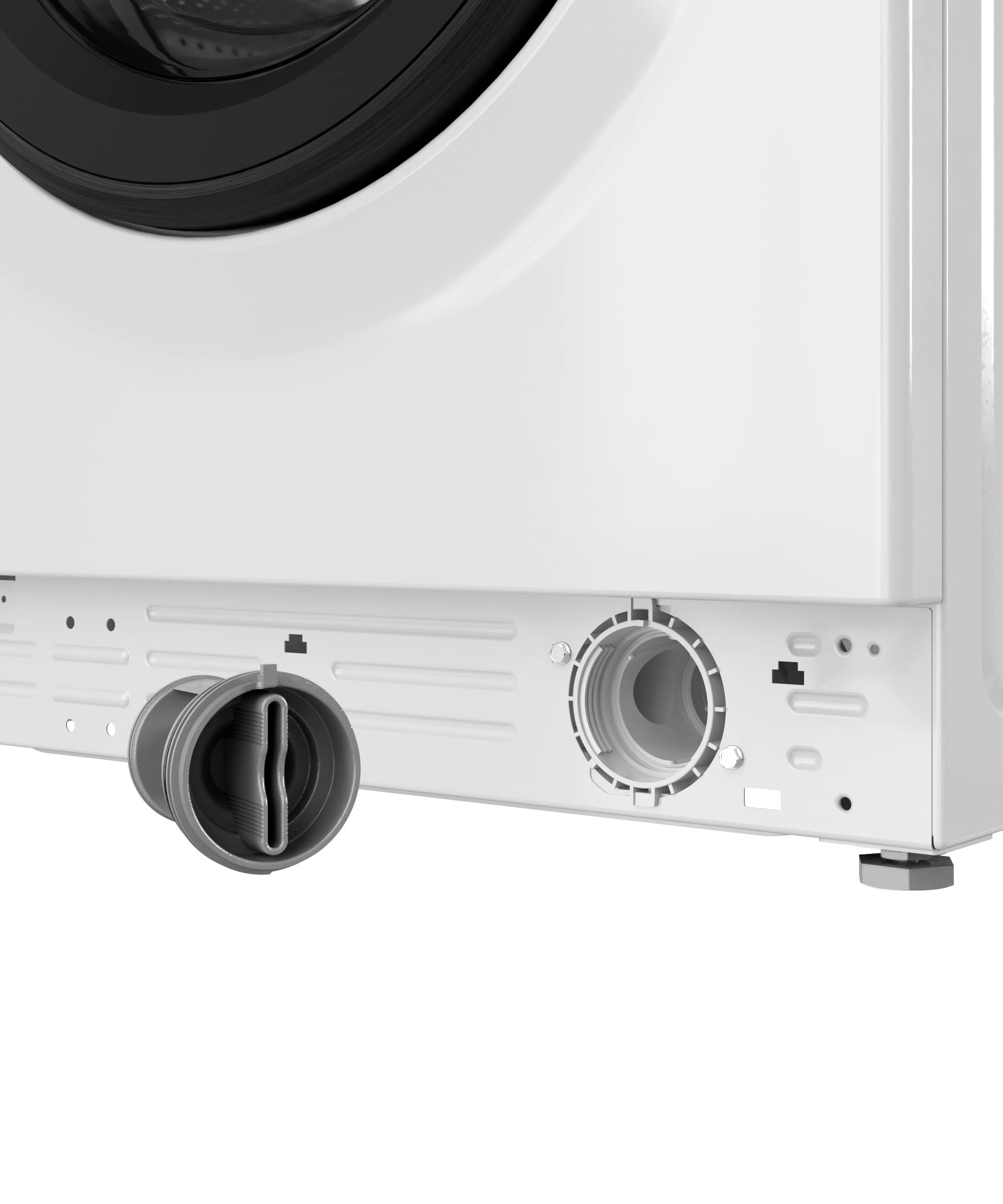 Bauknecht W Active 8A Frontlader Waschmaschine 8kg Dampf Programme Steam Hygiene Option Energieeffizienzklasse A ProSilent-Motor