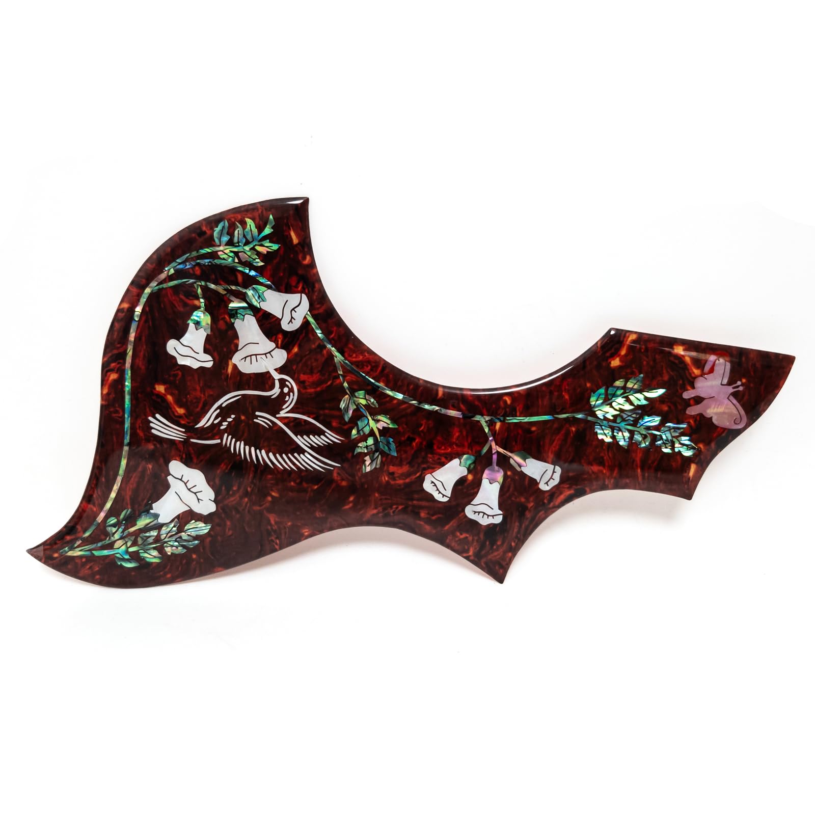Battipenna per chitarra, Battipenna autoadesivo for chitarra acustica con motivo a venature del legno for parti di ricambio Taylor