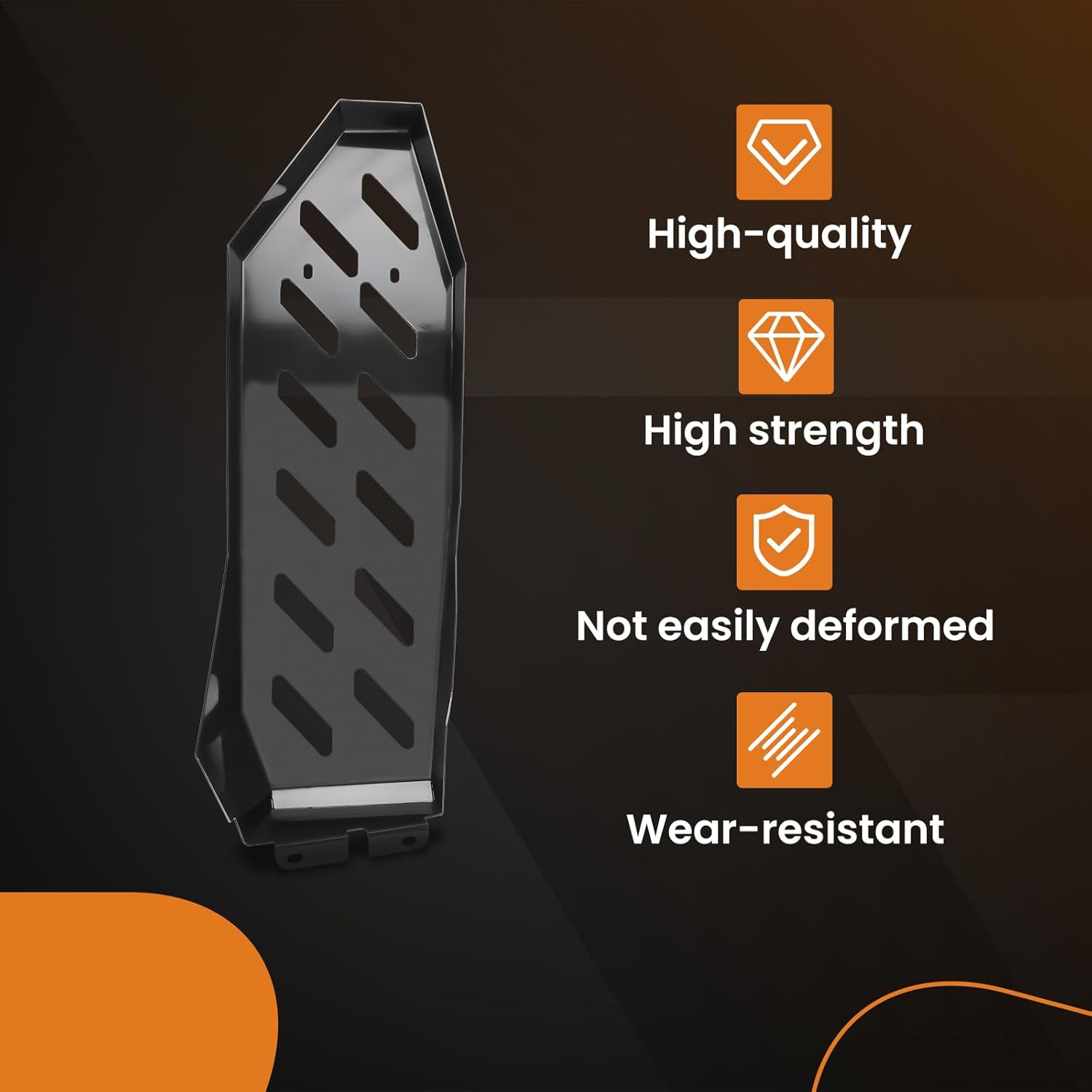 maXpeedingrods Fuel Tank Skid Plate Cover for Toyota Tacoma 1995.5-2004 15 & 18 Gallon Tanks