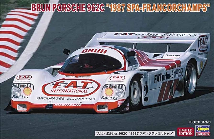 ★ハセガワ★PORSCHE 962C★製作品★ ポルシェ 962C “1988 WEC IN JAPAN 富士1000km” | 株式会社 ハセガワ