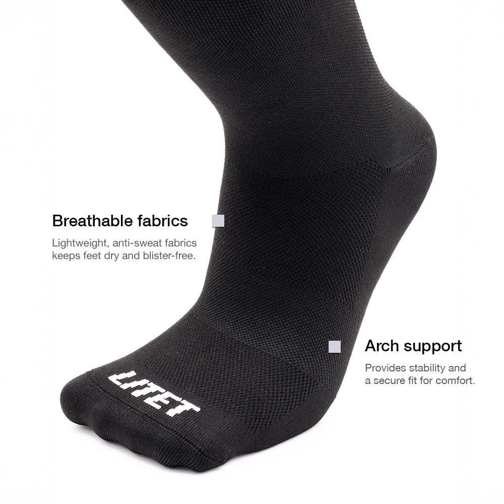 LITET Calcetines de ciclismo para hombre y mujer