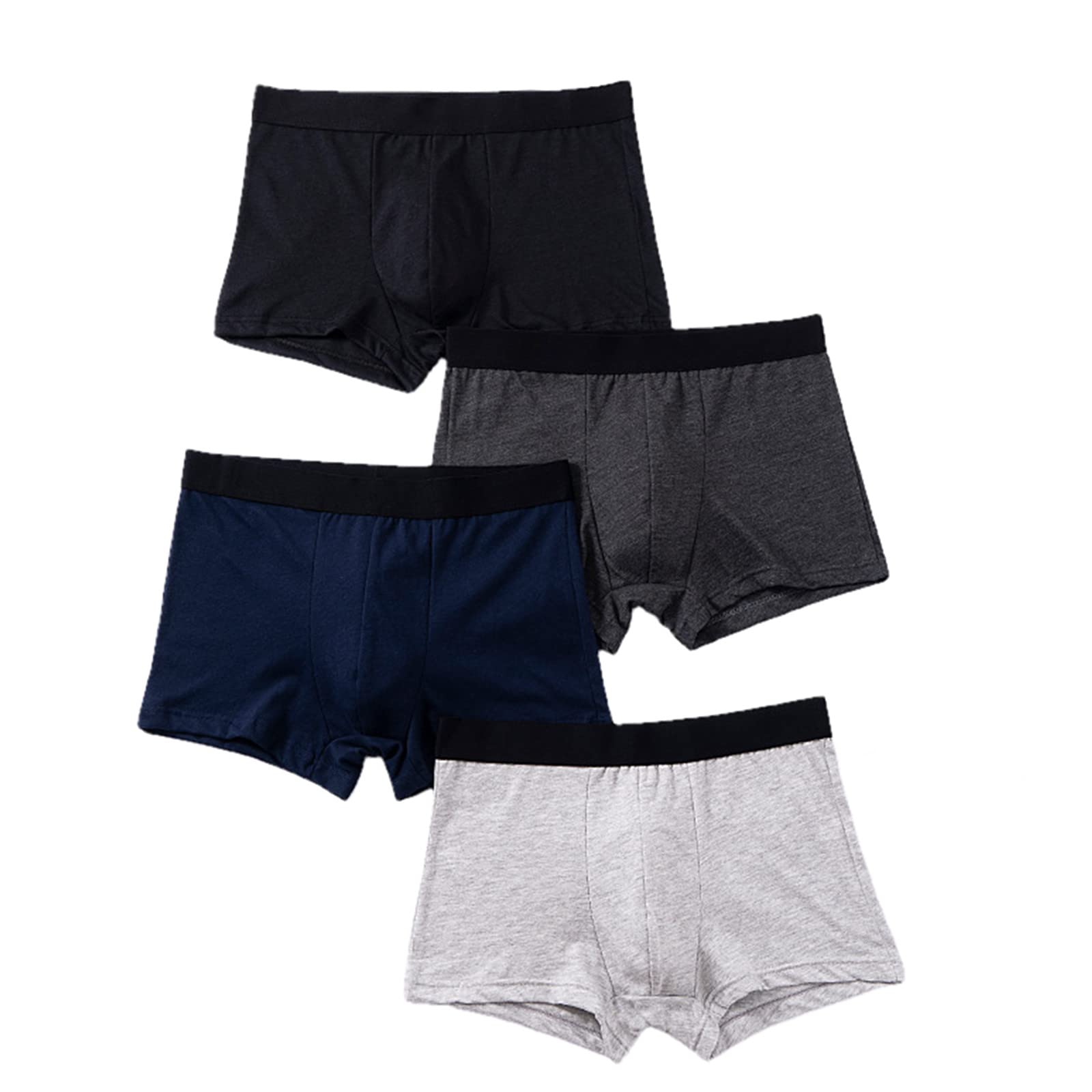 Calzoncillos Hombre Boxer De Algodón para Hombres 4 Pcs