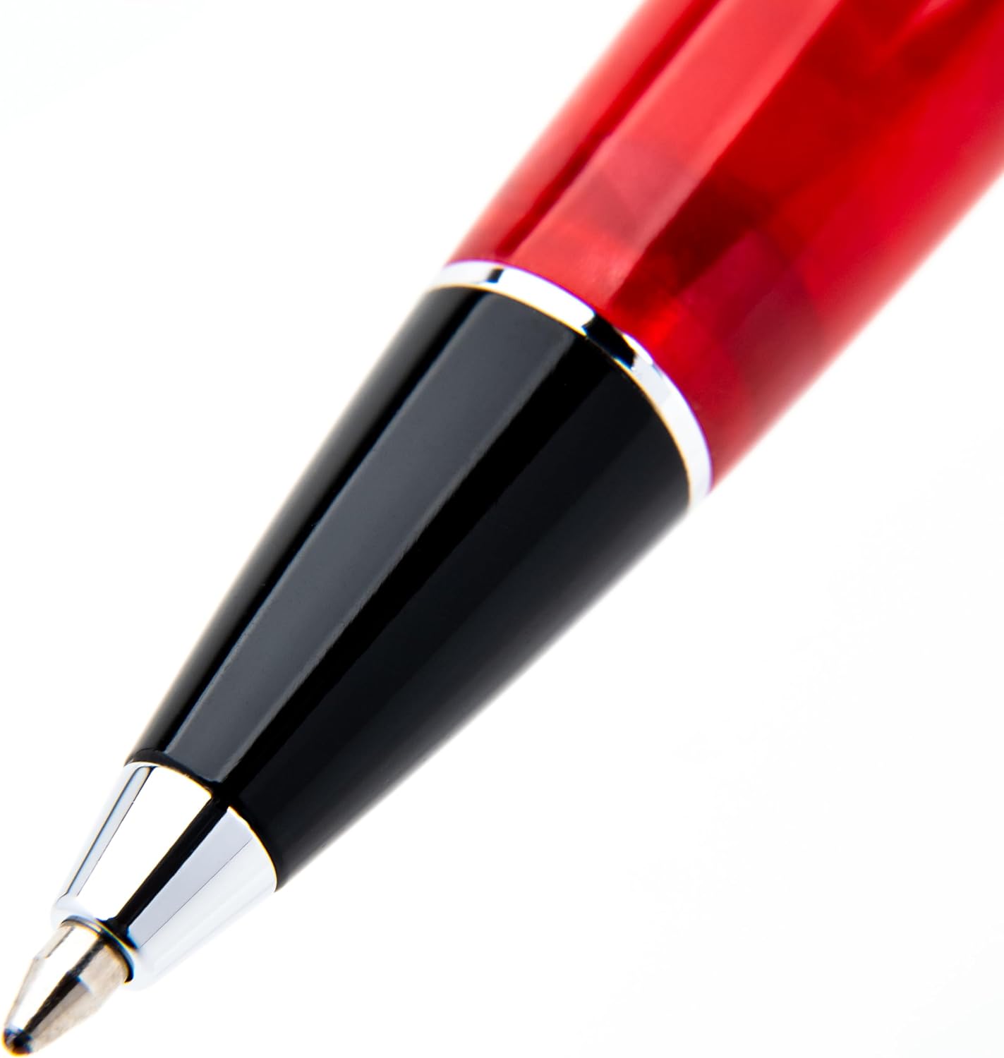 Conklin Duragraph Ballpoint Pen in Red Nights – Luxury Writing Instrument with Smooth Twist-Action, Great Gift for Professionals & Collectors
