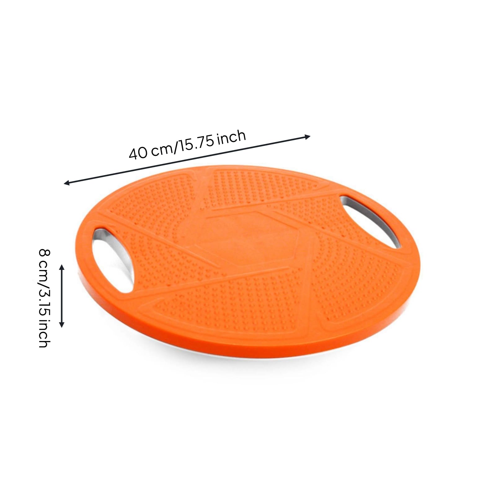 Generic Balance Training Board Tavola di Equilibrio Tavola Fitness Pedana Propriocezione Disco Allenamento con Piattaforma Antiscivolo E Impugnature per