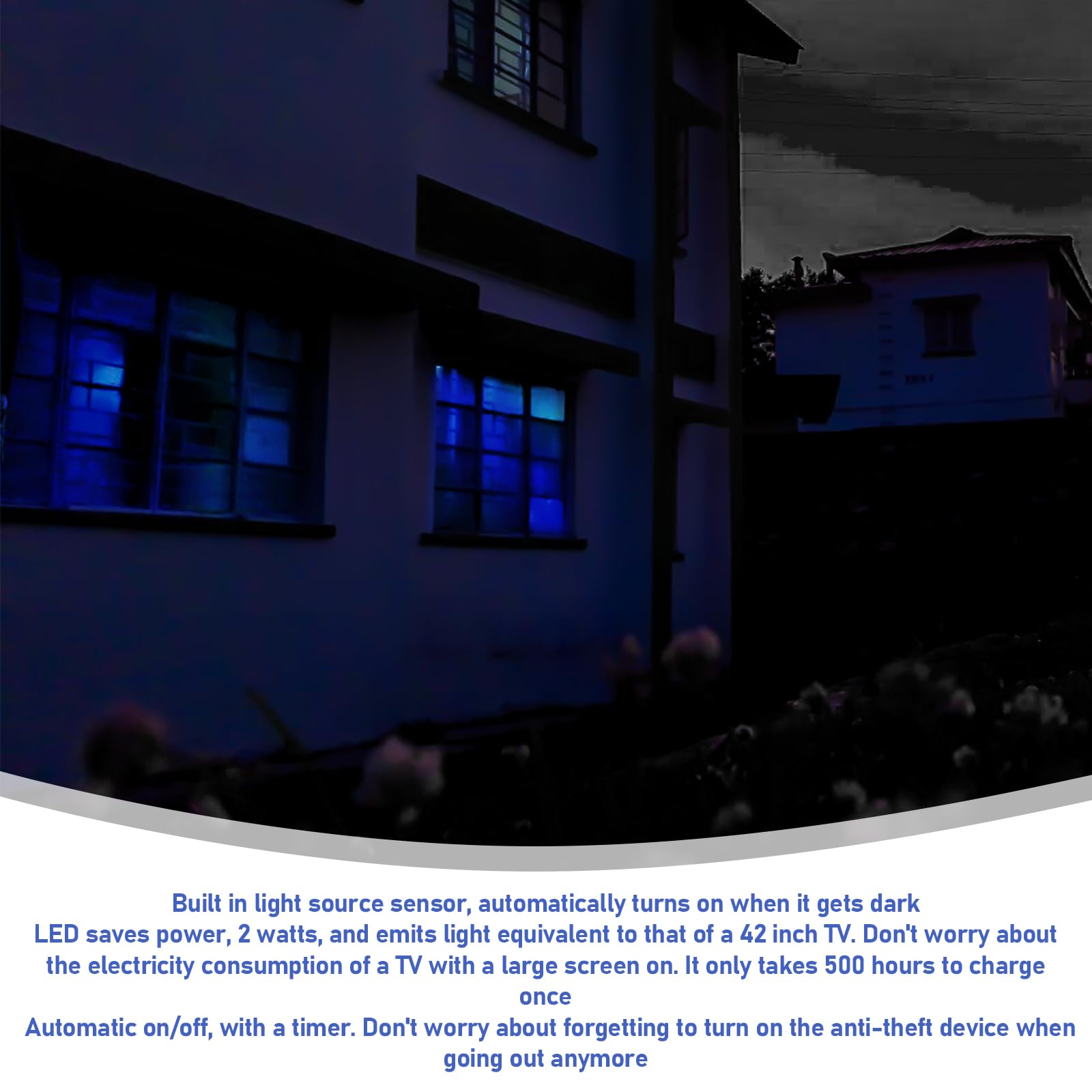 Simulatore TV 12 LED TV Antieffrazione Trappola Sicurezza - Foto 3