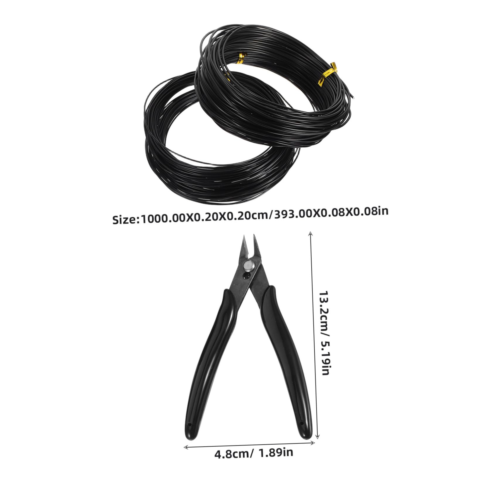 Angoily Aluminum Bonsai Tools Complete Kit for Plant Training Lines Floral Wire Stems