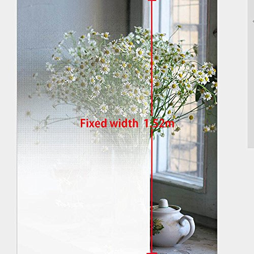 Hohofilm JBD-02-152CM100CM@#18 5Ft By 3.2Ft Roll Semi-Privacy One Way Gradient Window Film White Dot Glass Tint Door Glass Decoration Stickers Self-Adhesive Decoration Film thumb #2