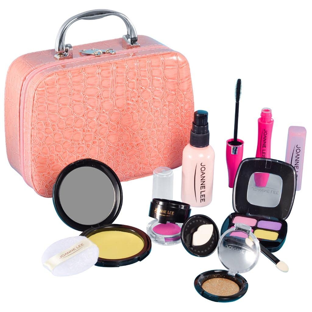 Set Trucco Lavabile per Bambini con Borsa per Cosmetici Princess Dress, Rosa Rossa
