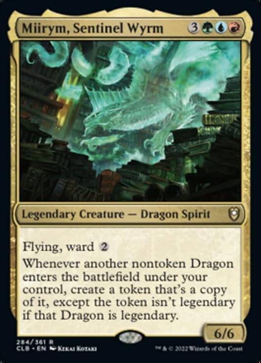 Magic: the Gathering - Miirym, Sentinel Wyrm (284) - Battle for Baldur's Gate