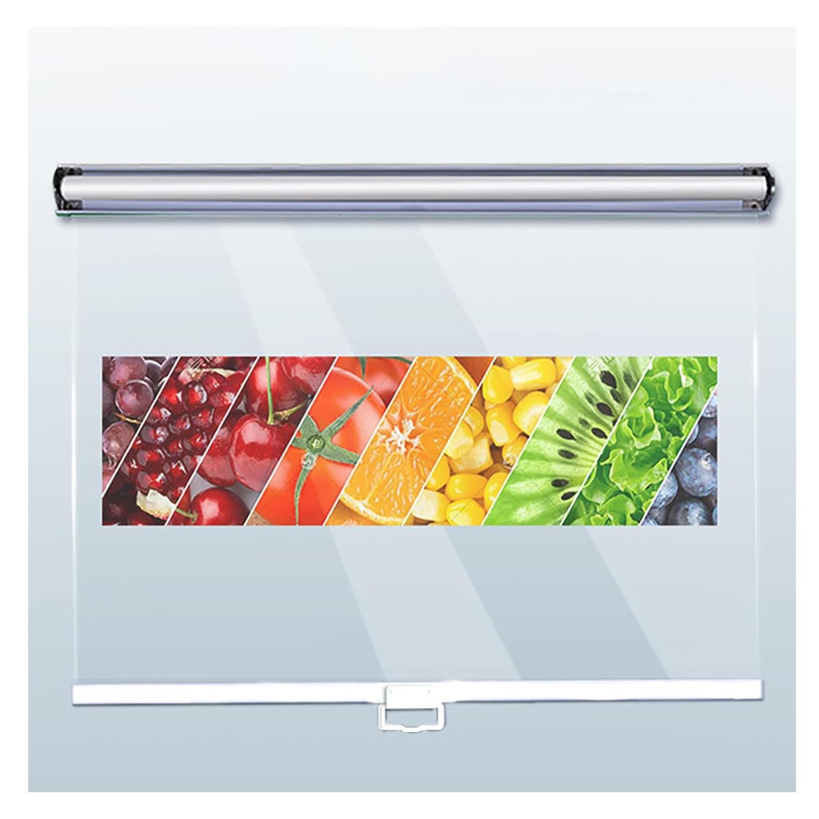 VSAQLNWZ Roller Blinds for Refrigerator, Highly Transparent Pvc Transparent Roller Shade, Waterproof Clear Pvc Roller Blinds for Garden,Balcony,Pergola,Gazebo,Porch,70cm(28in)*150cm(59in)