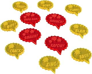 LITKO Damage Tokens Compatible with Crisis Protocol, Fluorescent Pink & Fluorescent Yellow (12)