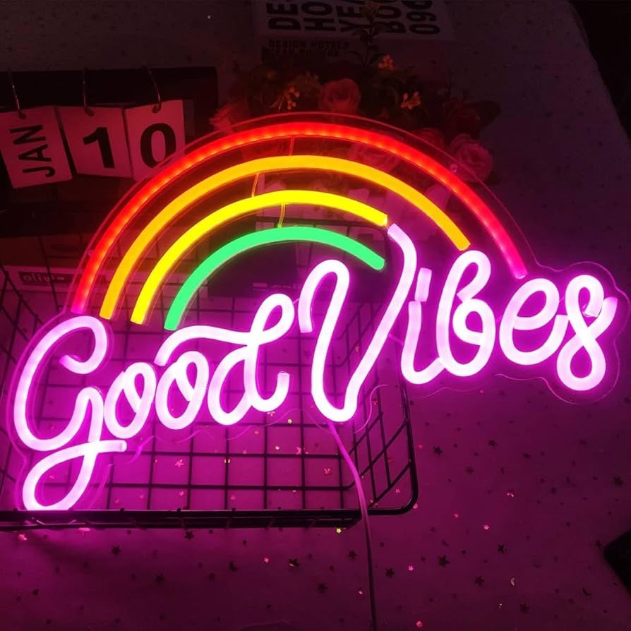 オリジナル　ネオンサイン LEDライト 虹色モチーフ 看板　オーダーメイド Amazon.co.jp: ネオンサイン LEDライト 虹色モチーフ 看板 BAR