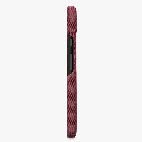 Miniatura 4 de kwmobile Funda compatible con Google Pixel 6a - Funda TPU y tela para teléfono inteligente en lona coral