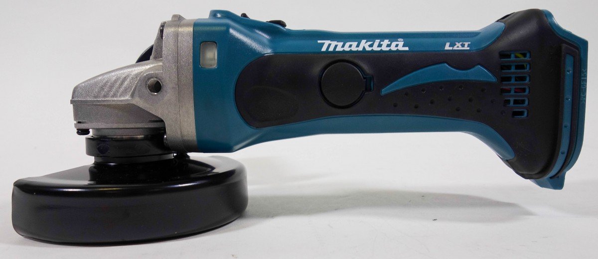 Makita Akumulatorowa szlifierka kątowa 18 V, w Makpac, bez akumulatora i ładowarki 4437178