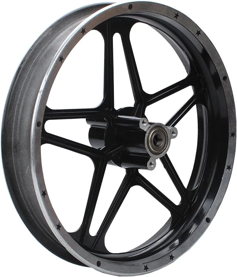 Aluminum alloy Rim Rear hub Pentagram hub 2.50-10 Apply To Mini Dirt Bike 49cc Dirt Bike Children's Bicycle 2-Stroke 49cc Motorcycle parts