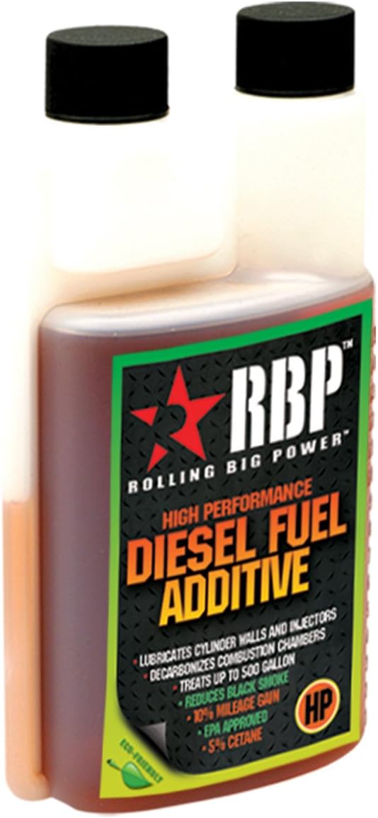RBP RBP-80001HP 16 oz. High Performance Fuel Additive with Cetane for All Diesel Engines