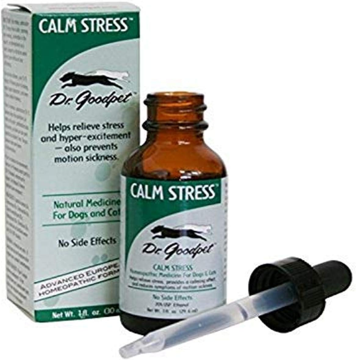 Dr. Goodpet Homeopathic Stress Formula for Dogs & Cats, Small