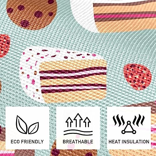 Sets de table pour gâteaux et biscuits antidérapants 30x45cm - 4