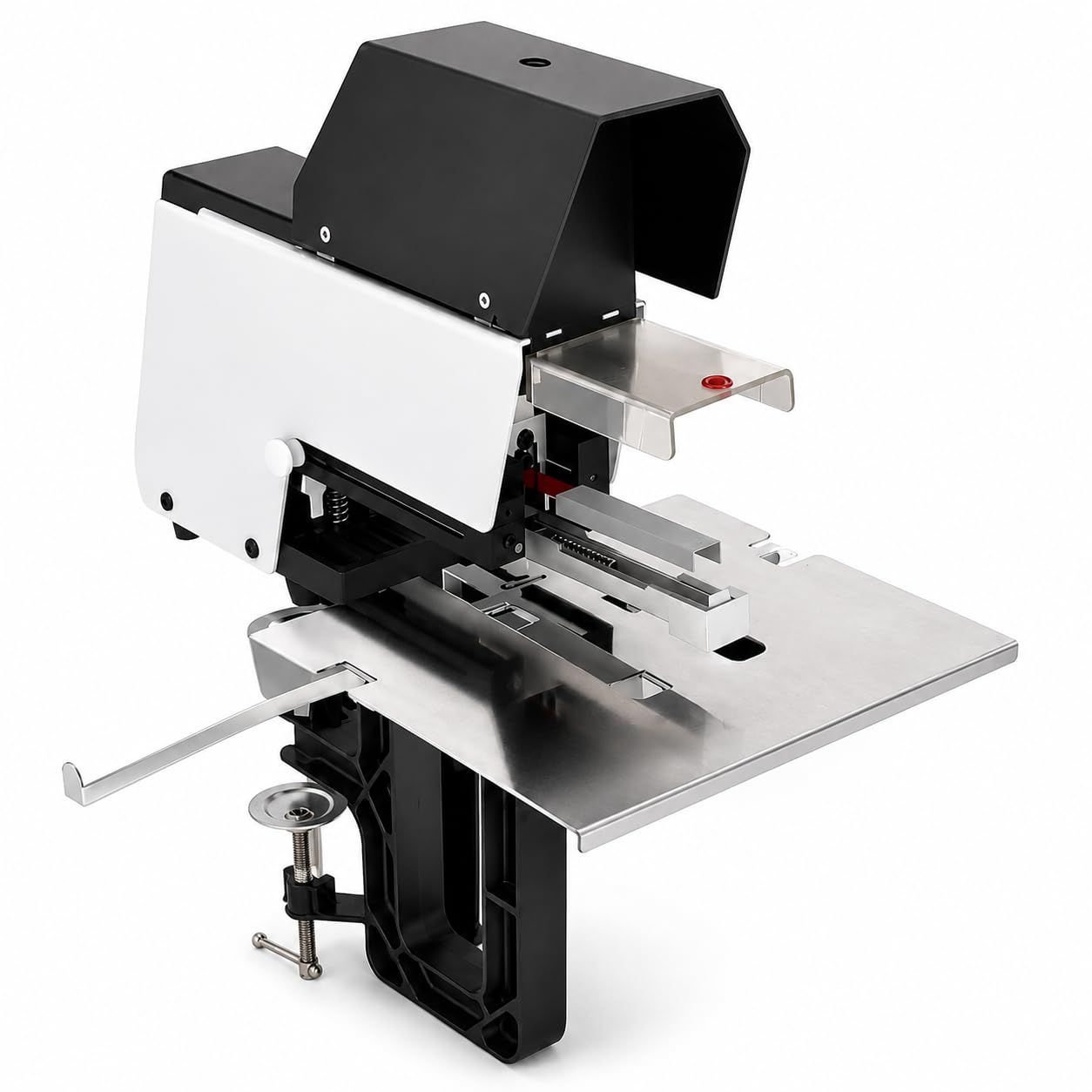Elektrischer Schreibtischhefter mit Fußpedal, 2-50 Blatt Binder