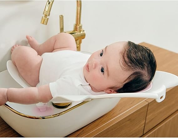Amazon クリオネ赤ちゃんビデ ラブツリー 赤ちゃんのおしりケア 座浴 洗面台 おしりふきによるおむつかぶれのケアに ピンク ベビーケア バス ベビー マタニティ 通販