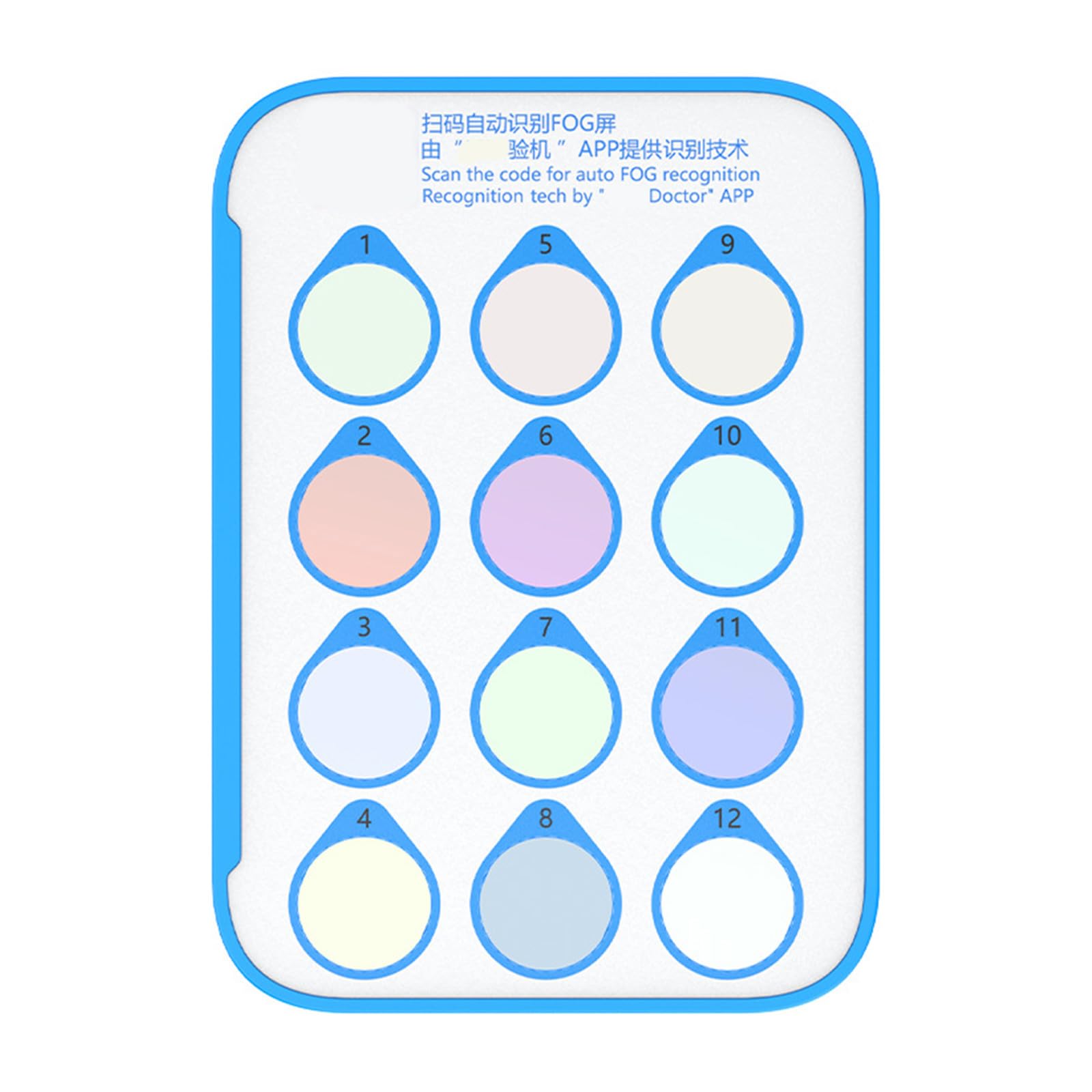 Screen Detector Card for Mobile Phones JCID Fog Screen Tester Card with App Display for Repair Digital Detector