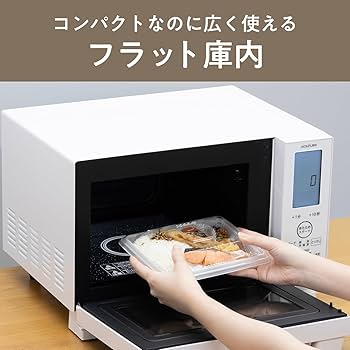 コイズミ オーブンレンジKOR-1604Wホワイト16Lフラット庫内自動メニュー Amazon | コイズミ オーブンレンジ 16L フラットテーブル ヘルツ
