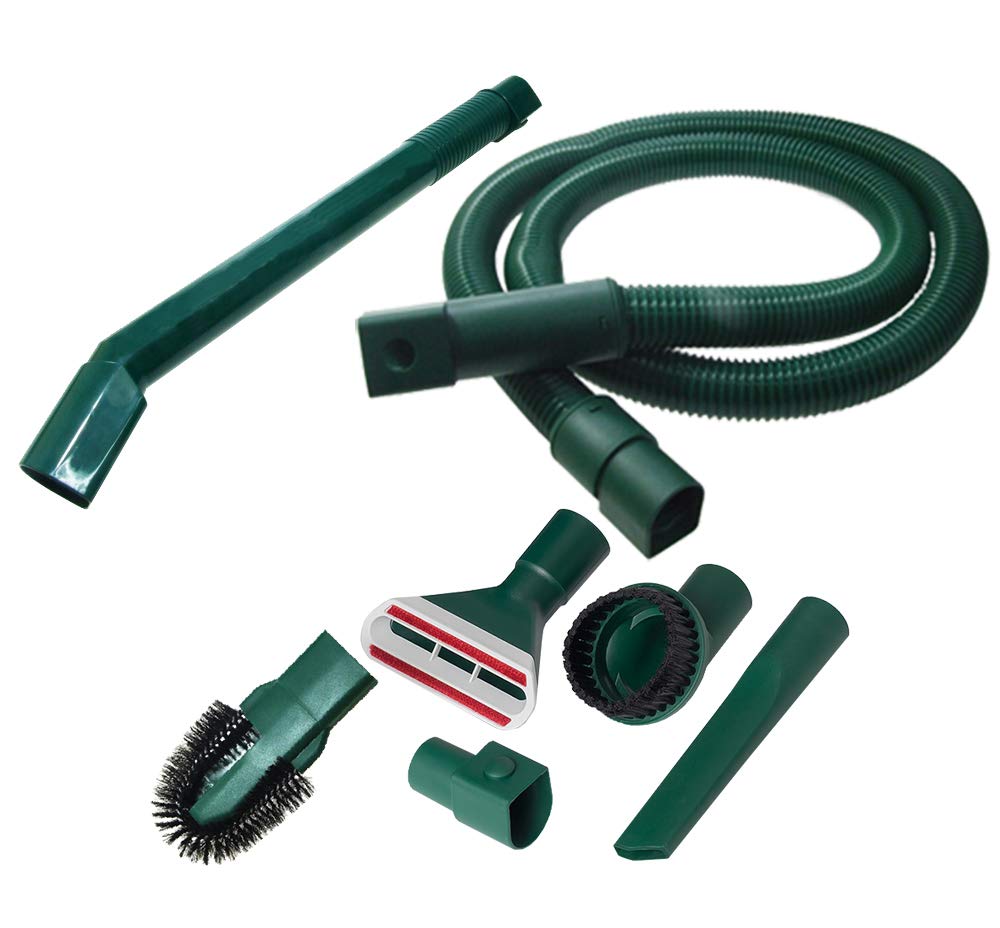 Ricambi Folletto Vecchio Modello Set Tubo 3 Ugelli Per Aspirapolvere Vorwerk Folletto / Kobold VK 120-122, Tiger 250-251 - Colore Verde Ricambi Vorwerk Folletto - Foto 5