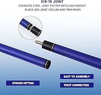 Vista 3 de GSE - Tacos de billar compuesto de fibra de vidrio de 58 pulgadas, 2 piezas
