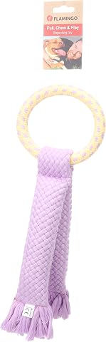 Flamingo GC Joanie Corda da TIRO Viola/Giallo 40x13,3x6,5CM