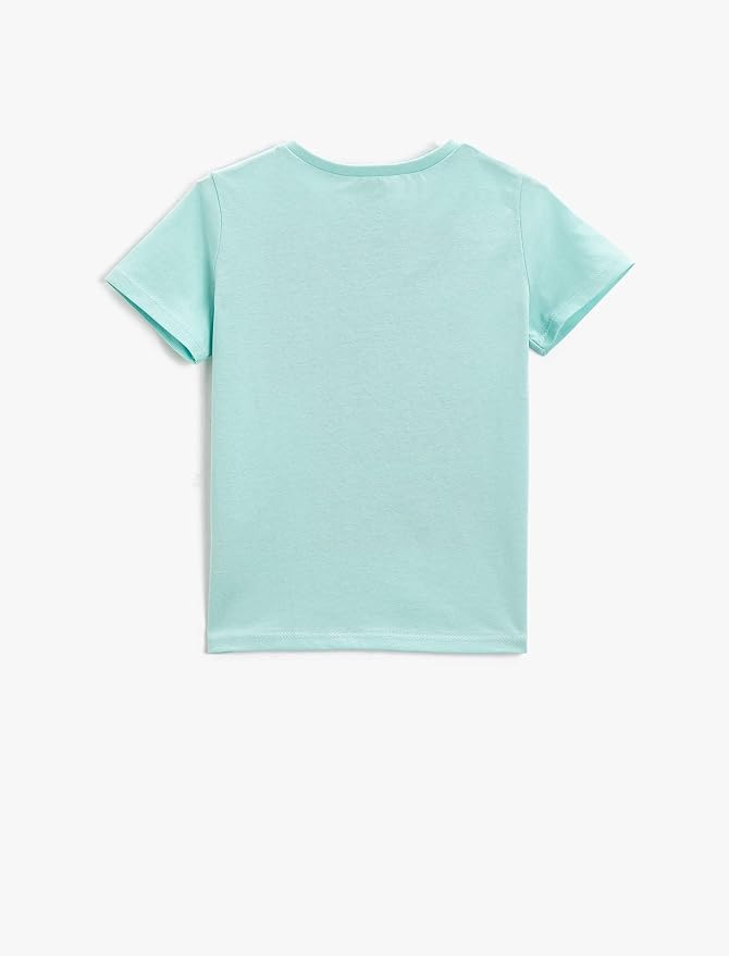 Frugi T-Shirt Bimba Nancy, Grigio e Fucsia/Arcobaleno - 100% cotone bio unisex (bambini